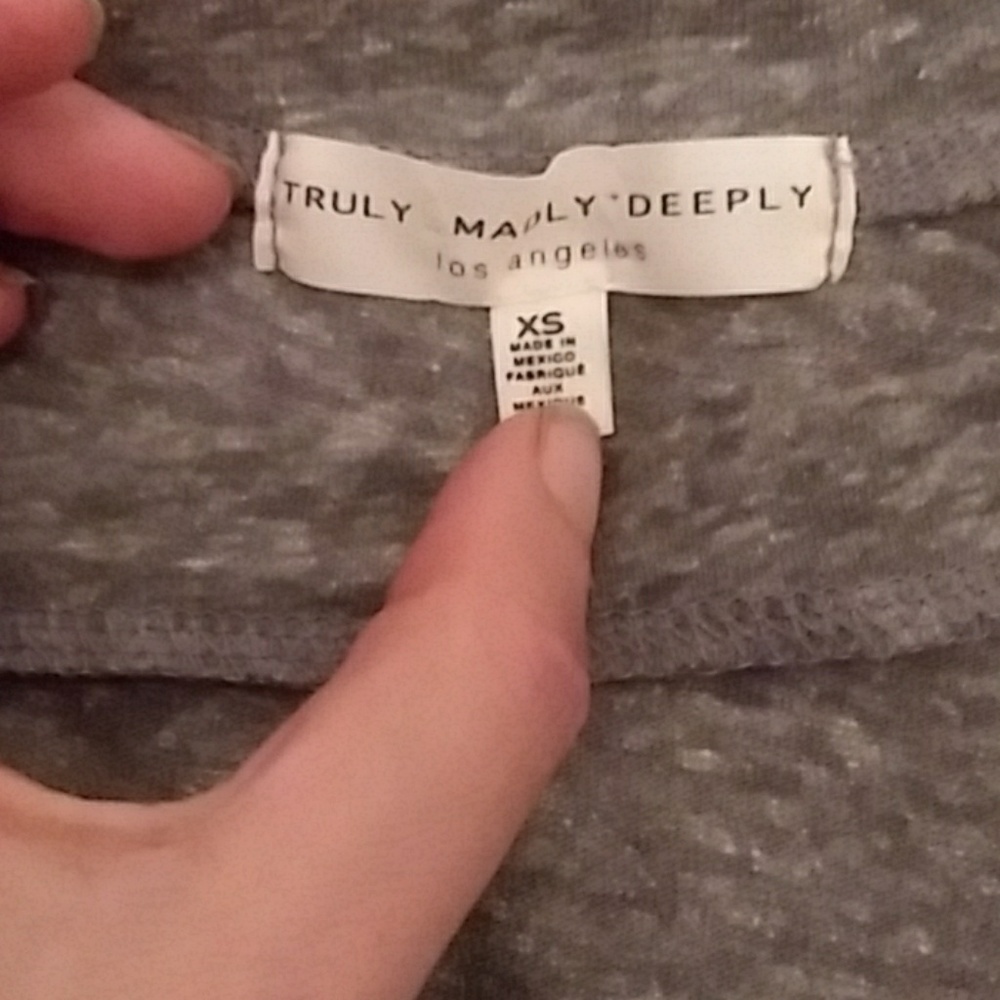 Urban outfitters gray cut out muscle tank